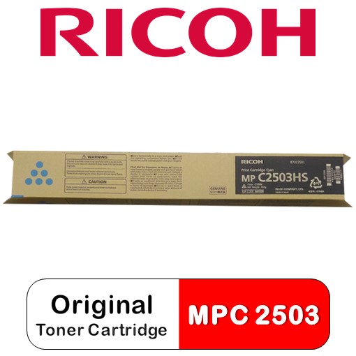 RICOH  MP C2503HS Toner Cartridge (Cyan)