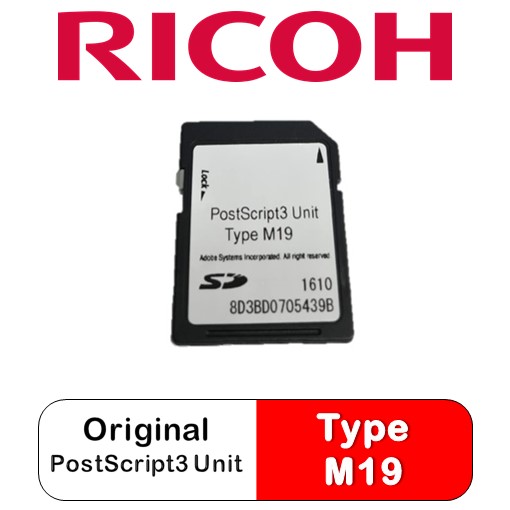 RICOH PostScript3 Unit Type M19